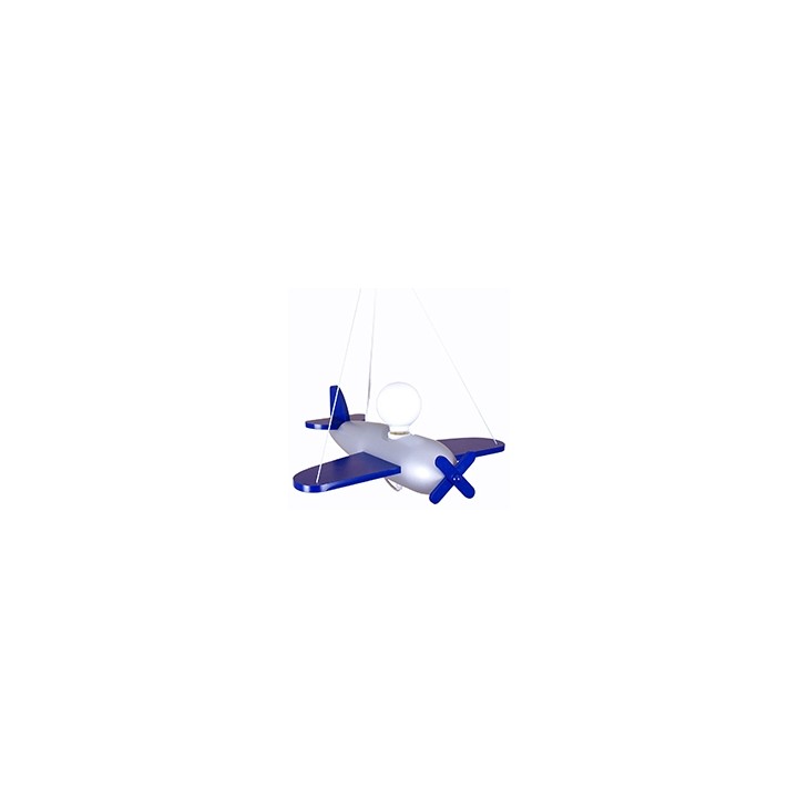 Hanging lamp Clipper navy-silver
