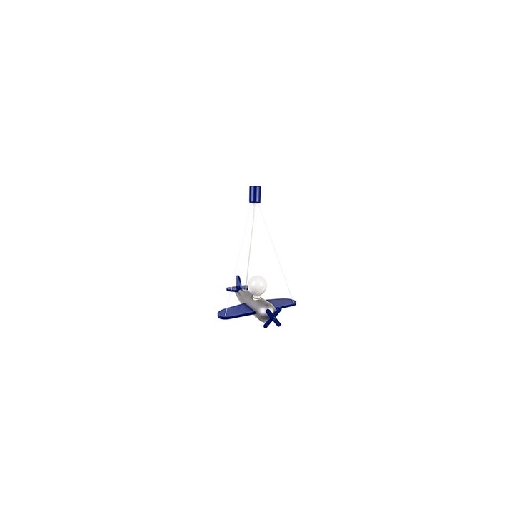 Hanging lamp Clipper navy-silver