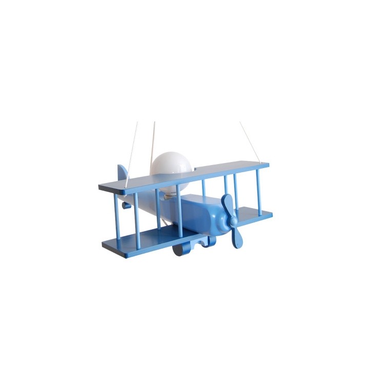 Hanging lamp Plane large blue