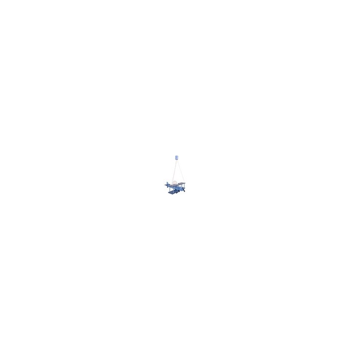 Hanging lamp Plane large blue
