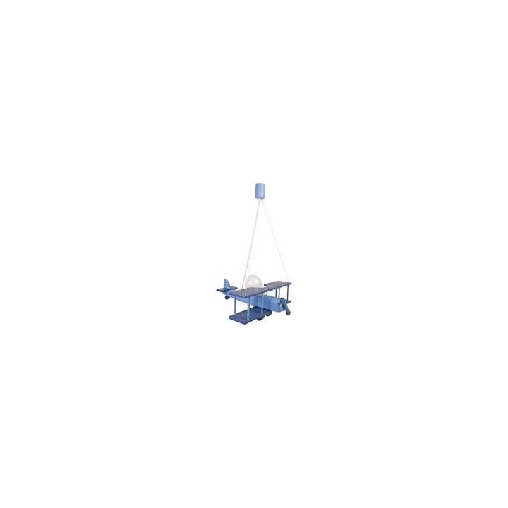 Hanging lamp Plane large blue