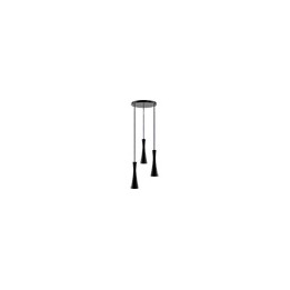 Hanging lamp black Vegas 3 tr (plaphone)