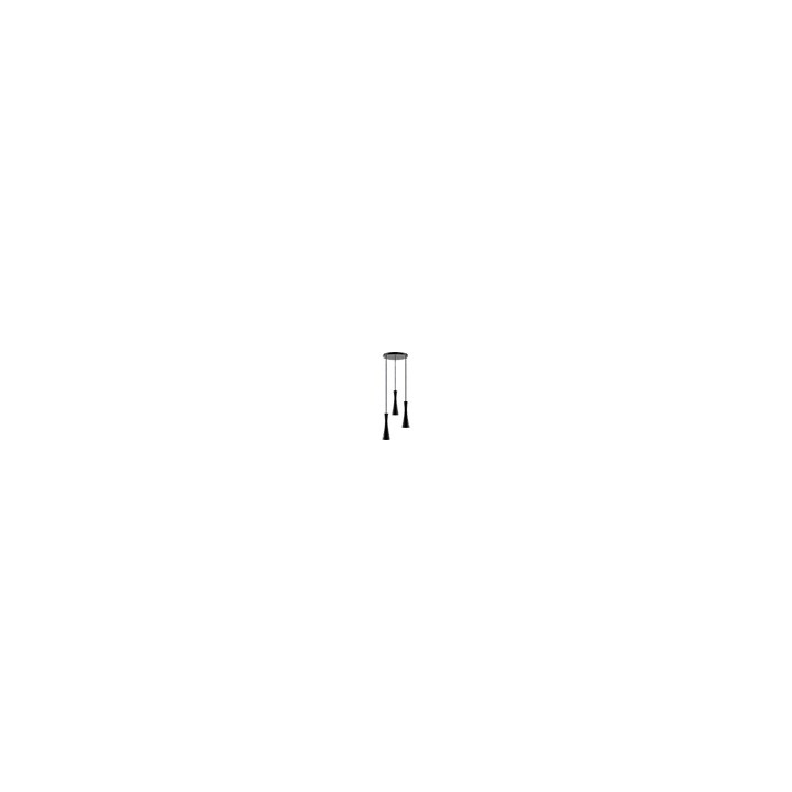 Hanging lamp black Vegas 3 tr (plaphone)