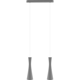 Hanging lamp grey Vegas 2 tr