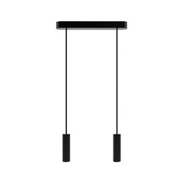 Hanging lamp black Madeira 2p