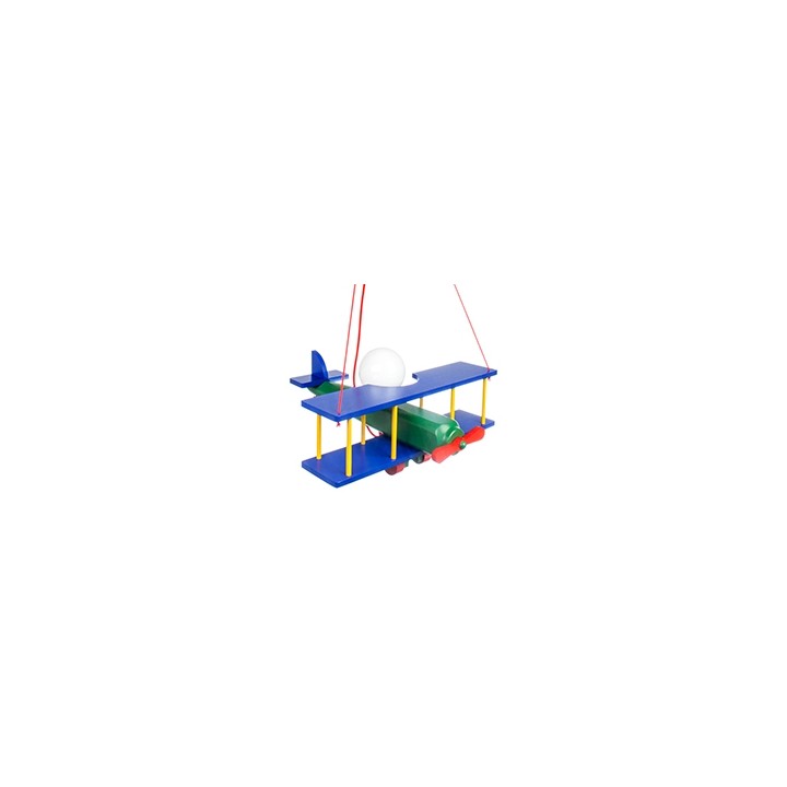Hanging lamp Large multicolor aircraft