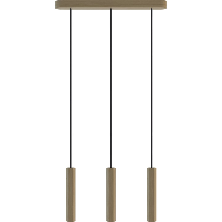 Madera Hexa hangs 3 oak