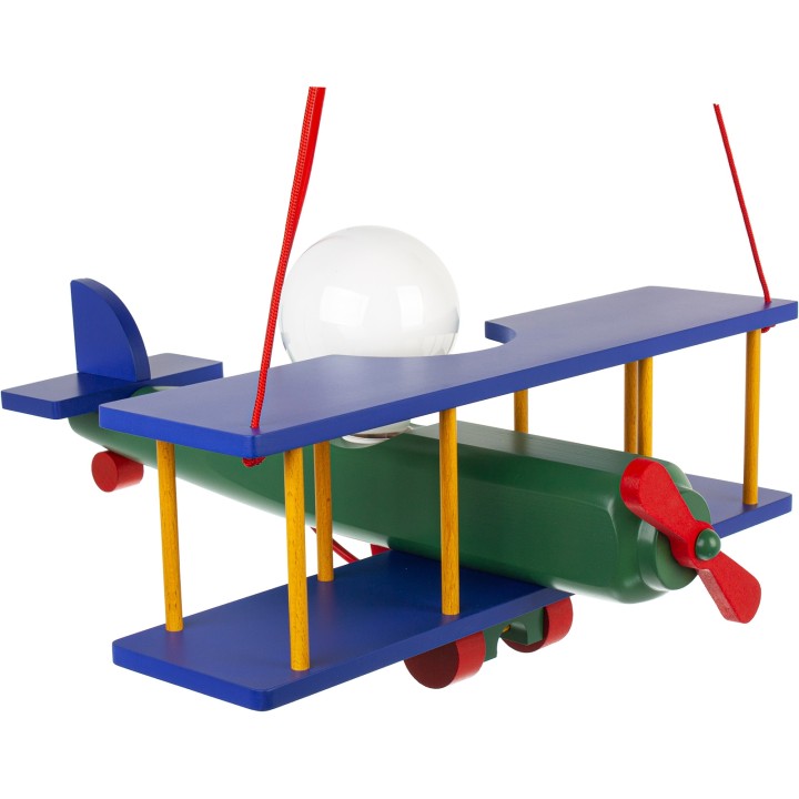 Hanging lamp Large multicolor aircraft