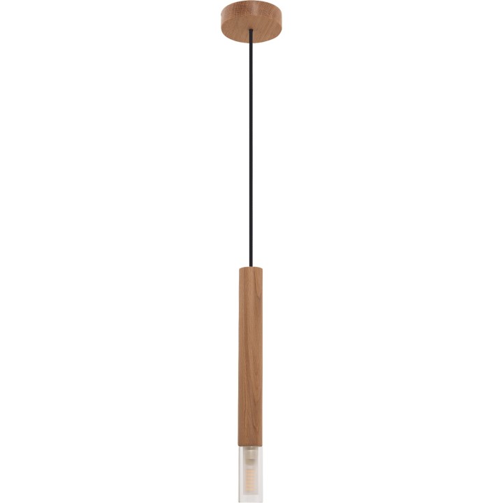 Lampa wisząca Madera2 klosz 1 pł dąb