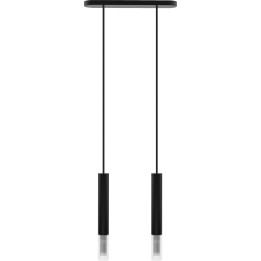 Hanging lamp Madera2 tin 2 fl black