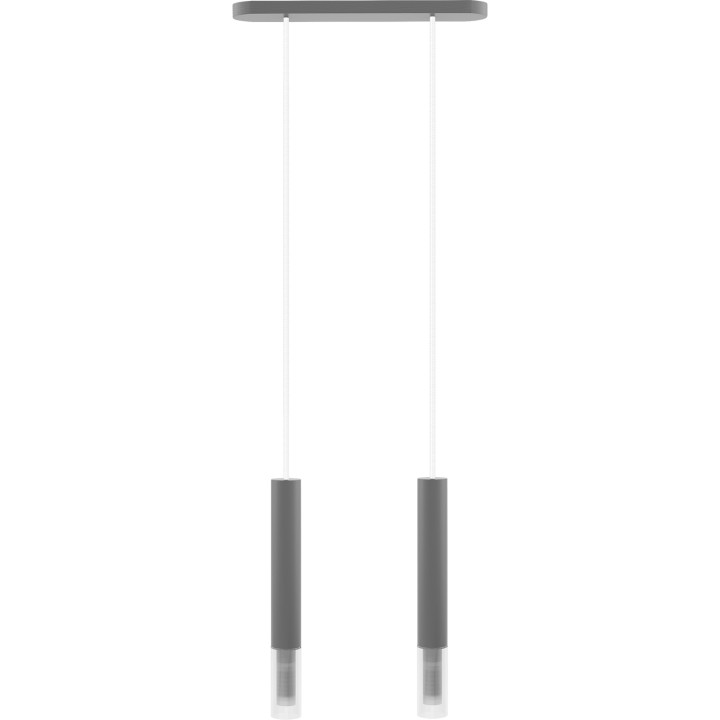 Hanging lamp Madera2 lamp 2wl grey