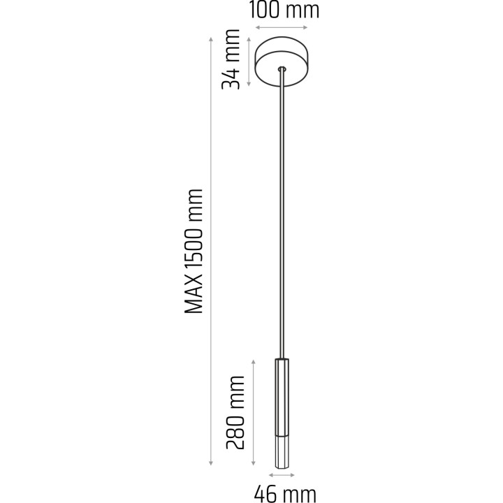 Hanging lamp Madera2 Hexa 1