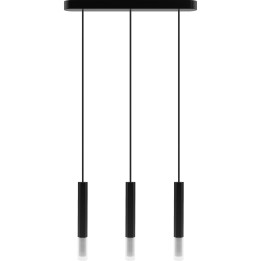 Hanging lamp Madera2 Hexa 3l black lamp