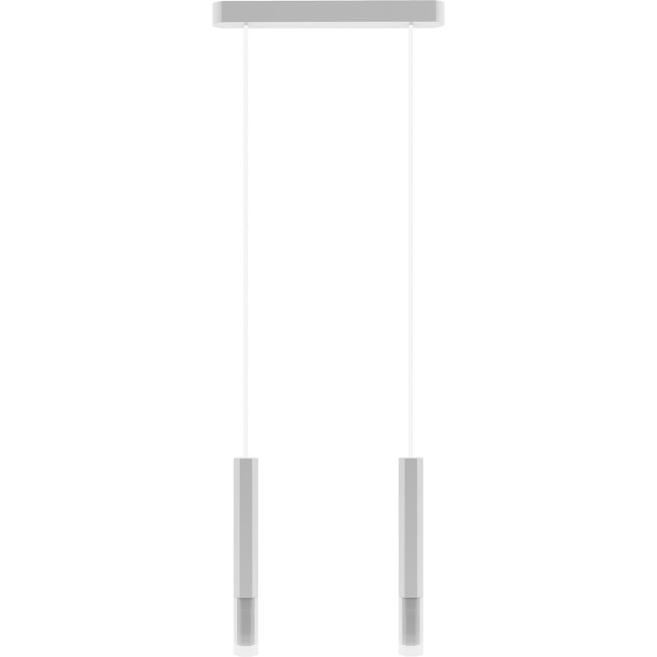 Hanging lamp Madera2 Hexa 2p bush white