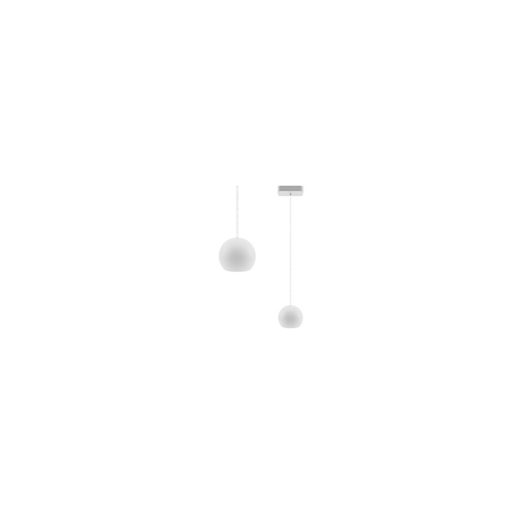Hanging lamp white Balli Balle 1p