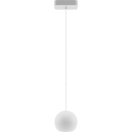 Hanging lamp white Balli Balle 1p