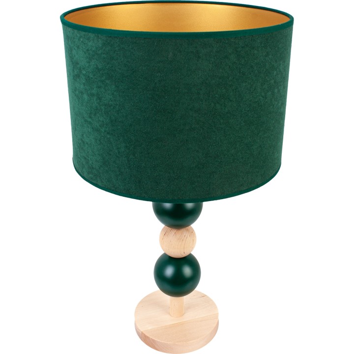 Table lamp Bolla bottle green