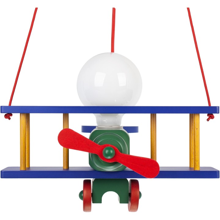 Hanging lamp Small plane - multicolor