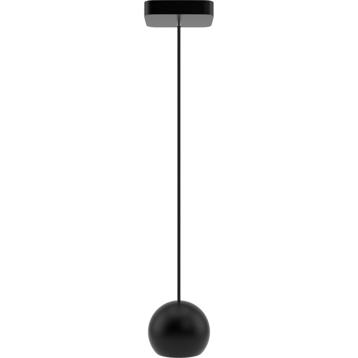 Hanging lamp black Balli Balls Balls 1st