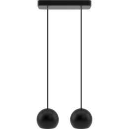Hanging lamp black Balli Balls 2p