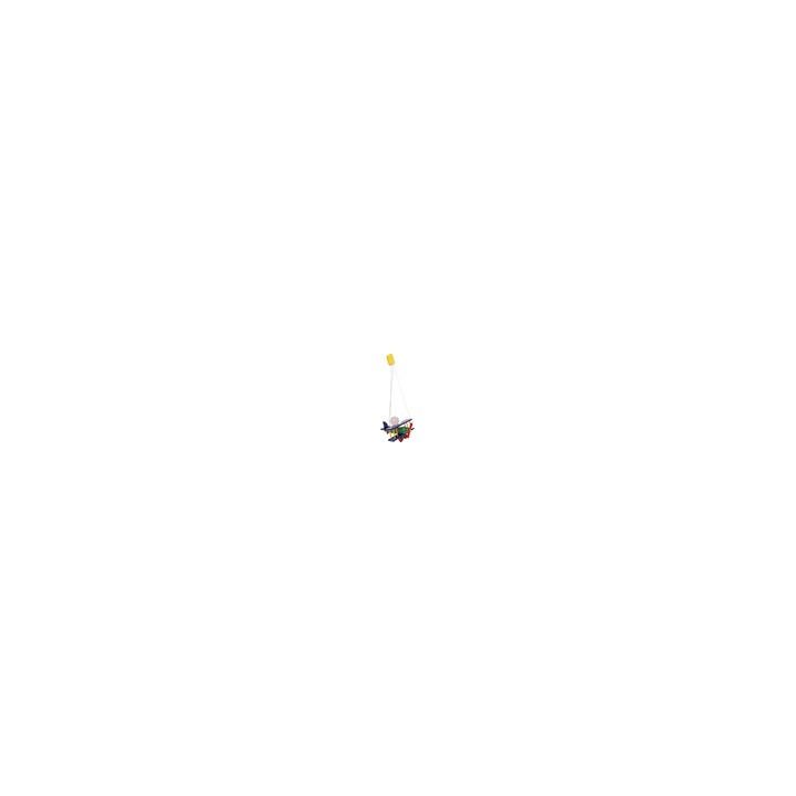 Hanging lamp Small plane - multicolor