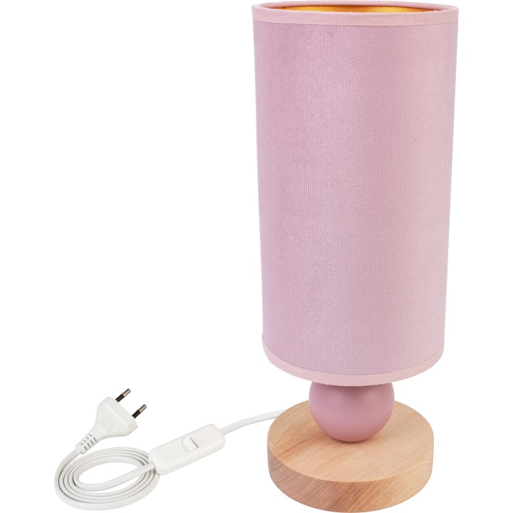 Bolla powder pink night lamp