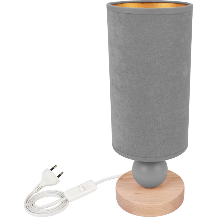 Night lamp Bolla grey