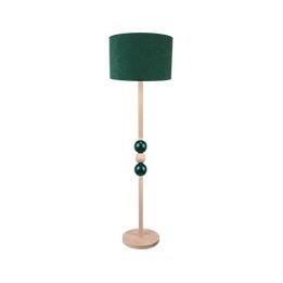 Floor lamp Bolla bottle green