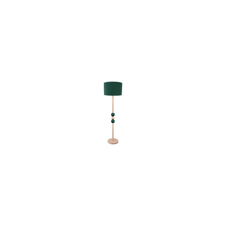 Floor lamp Bolla bottle green