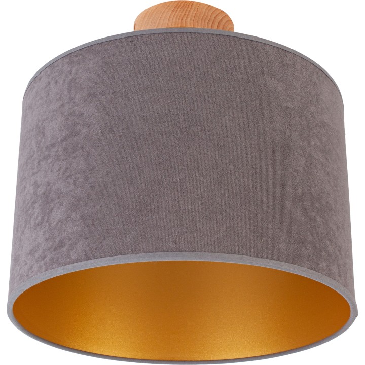 Bolla grey ceiling lamp