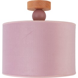 Bolla powder pink ceiling lamp
