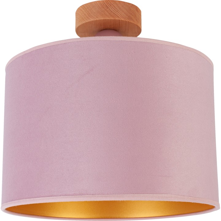 Bolla powder pink ceiling lamp