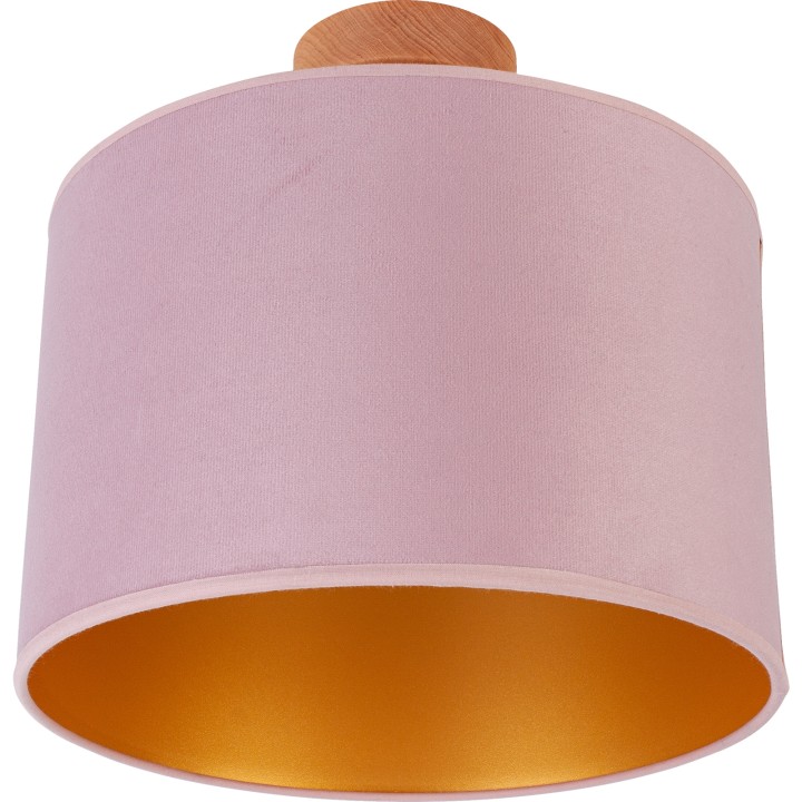 Bolla powder pink ceiling lamp