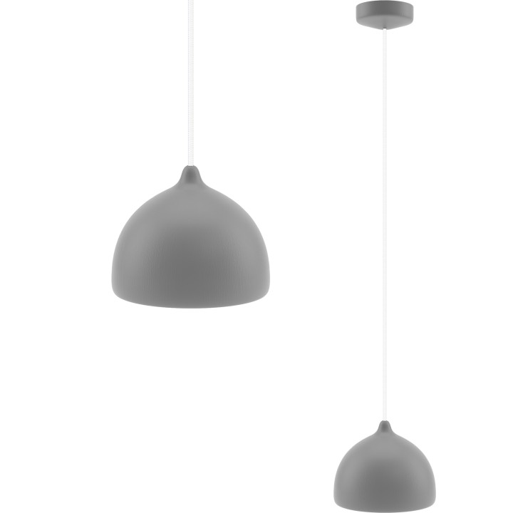Hanging lamp ACORN and grey