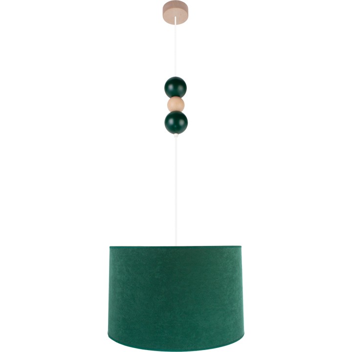 Hanging lamp Bolla fi30 bottled green