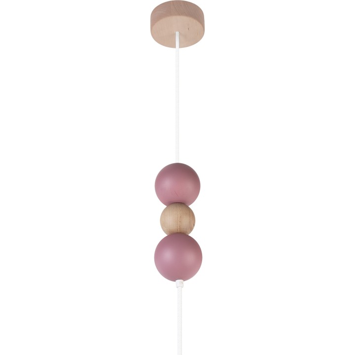 Hanging lamp Bolla fi30 powder pink