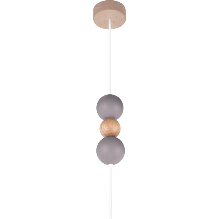 Hanging lamp Bolla fi30 grey