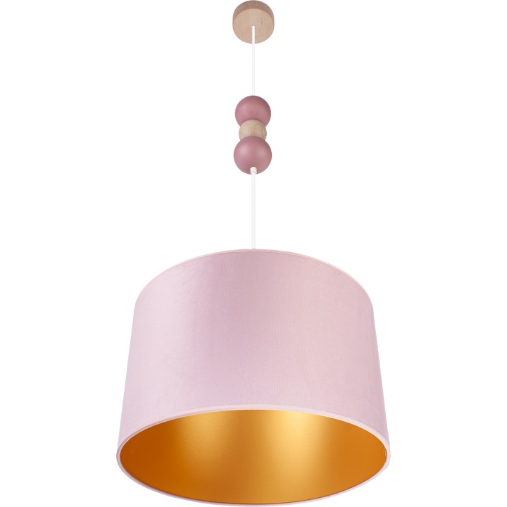 Hanging lamp Bolla fi40 powder pink