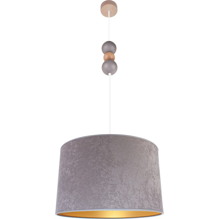 Hanging lamp Bolla fi40 grey