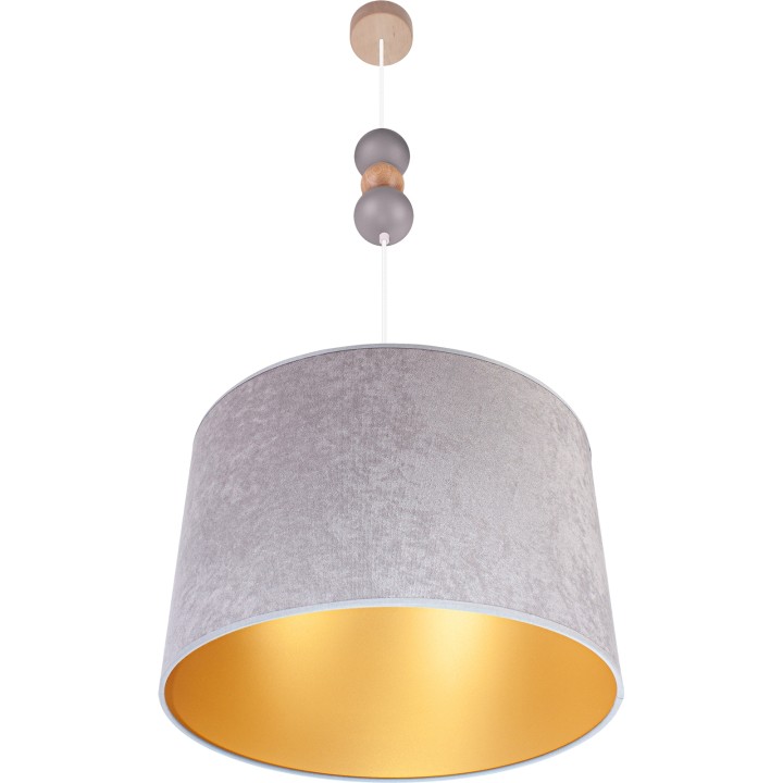 Hanging lamp Bolla fi40 grey