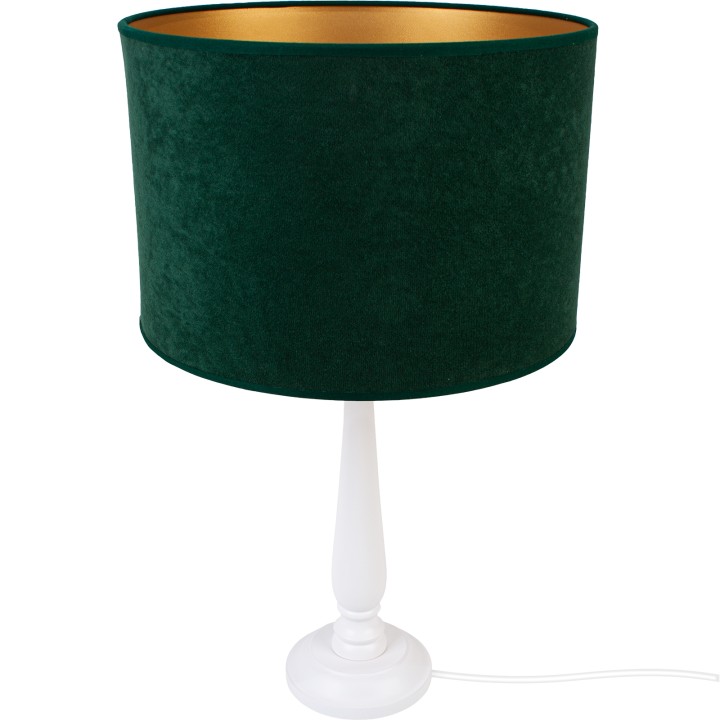 Table lamp BERTA bottle green