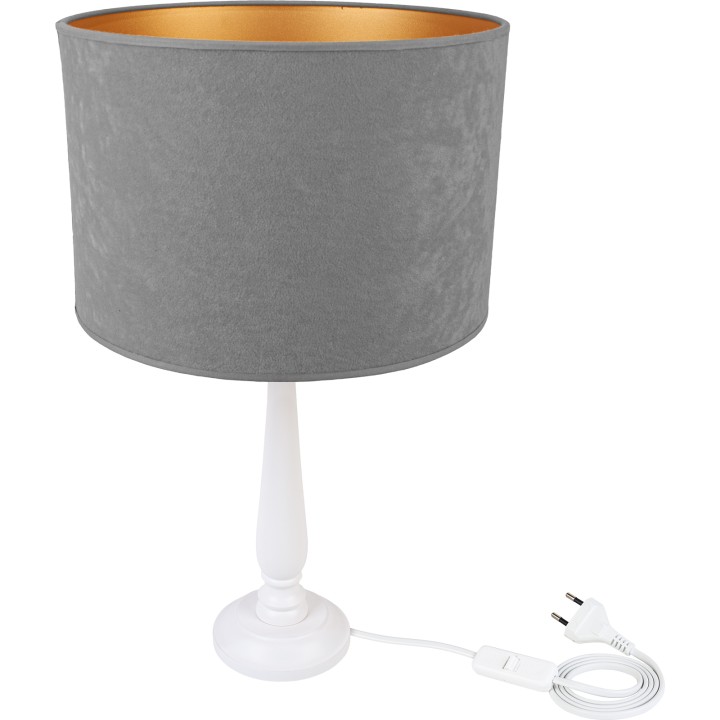 BERTA table lamp grey
