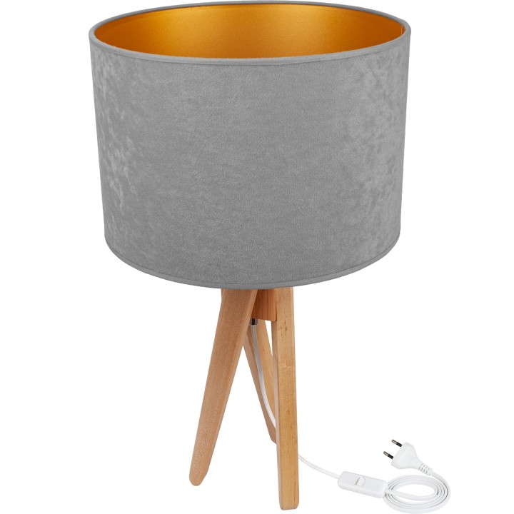 Table lamp TRIVET grey