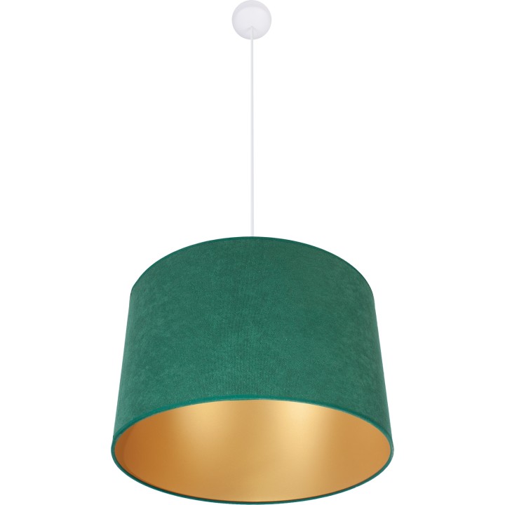 Hanging lamp CLASSIC fi 30 bottle green