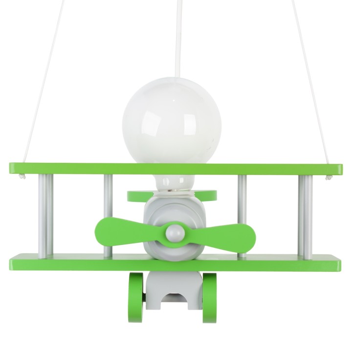 Hanging lamp Aeroplane small grey-green