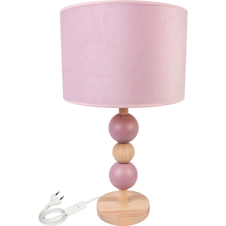 Table lamp Bolla powder pink