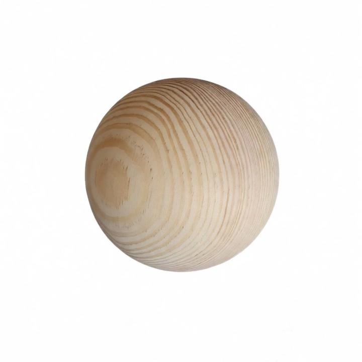 Wooden Pine Ball Diameter 100mm