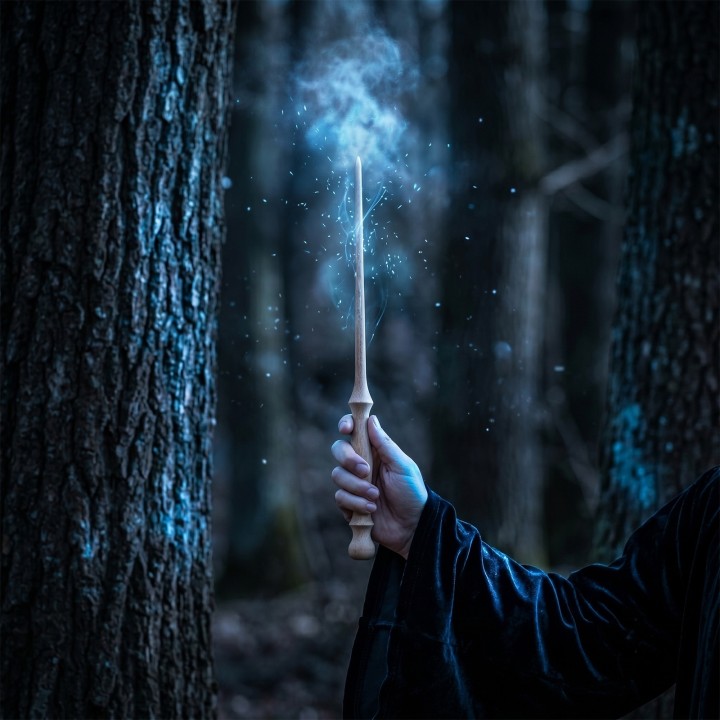 Wooden wand