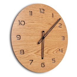 Wooden wall clock