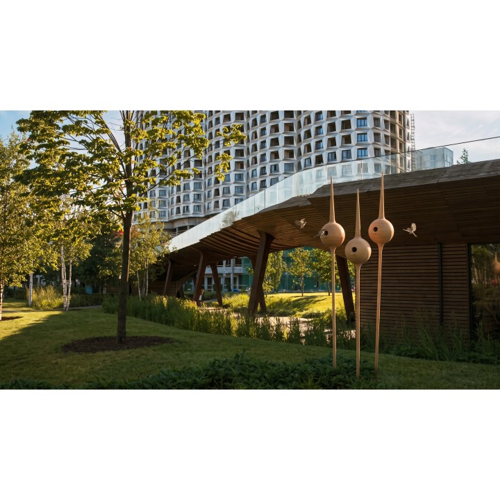Bird nesting box – natural